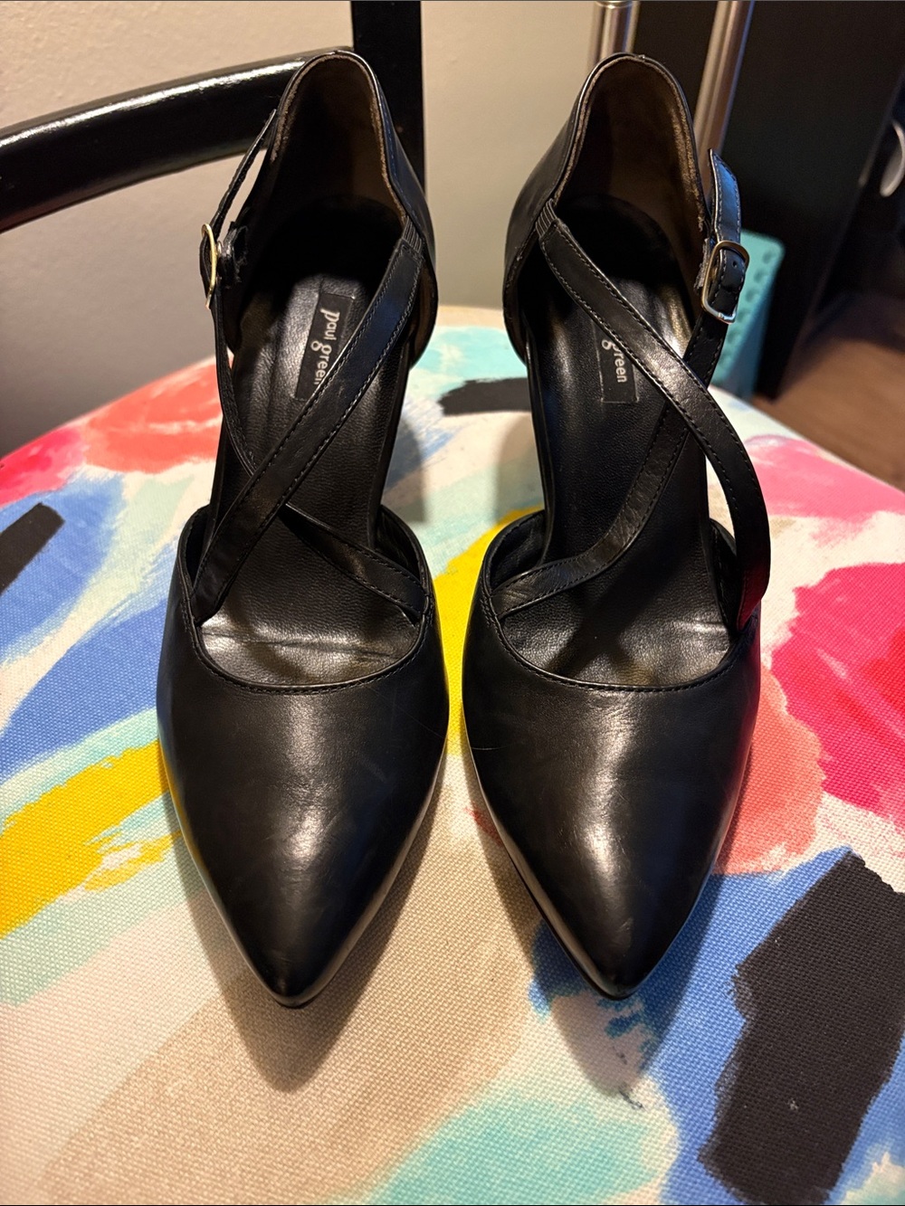 Paul Green black heels